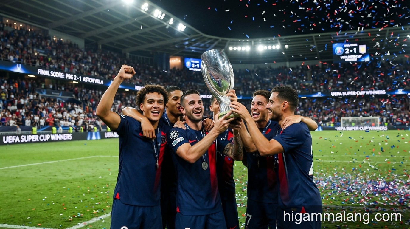 PSG đăng quang Siêu cúp châu Âu: Khởi đầu hoàn hảo cho mùa giải 2026/27