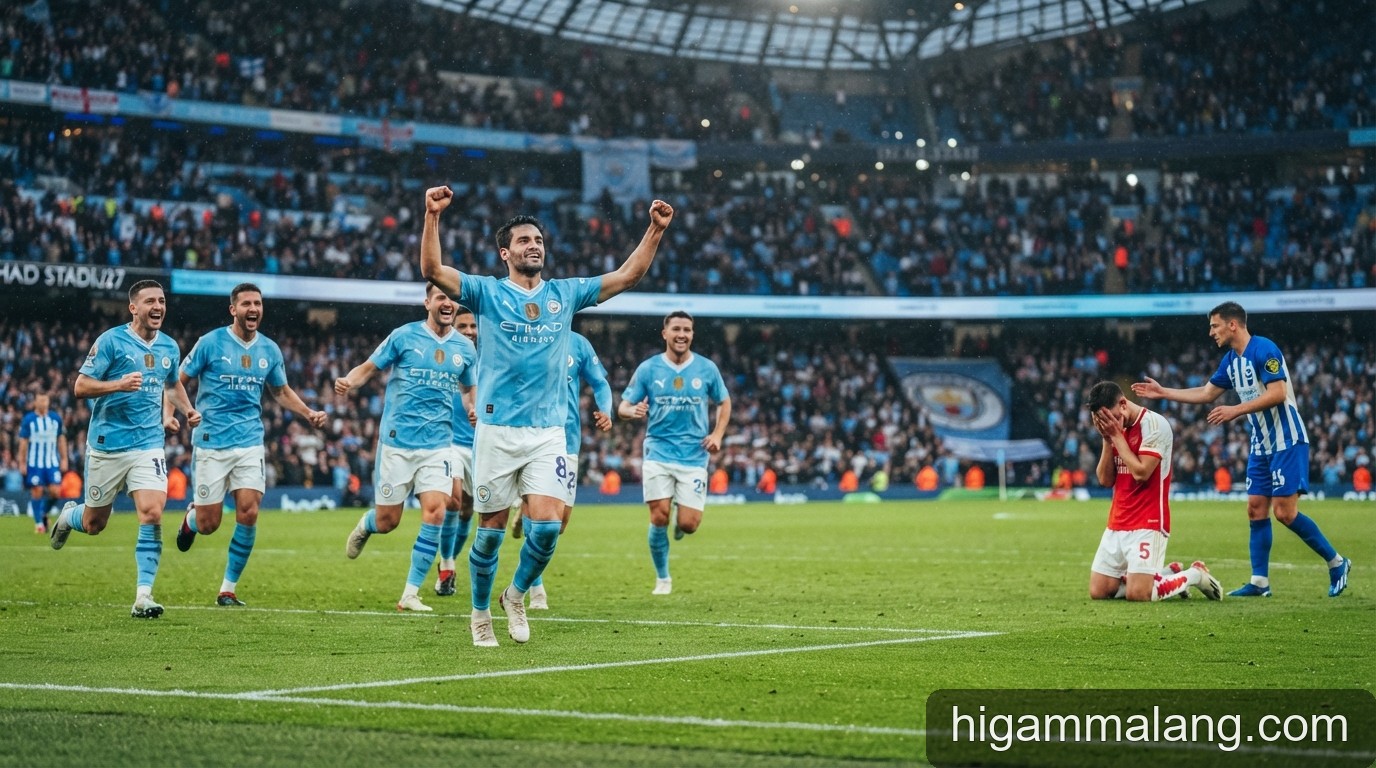 Ngoại hạng Anh 2026/27: Man City toàn thắng, Arsenal đứt mạch bất bại - Phân tích cục diện sau 5 vòng đấu