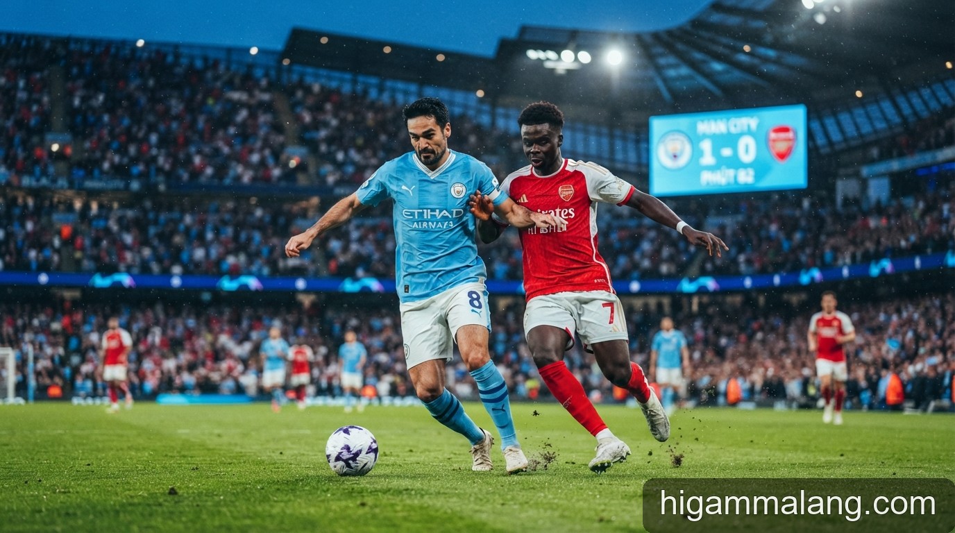 Ngoại hạng Anh 2026/27: Man City toàn thắng, Arsenal bám đuổi quyết liệt sau 5 vòng đấu