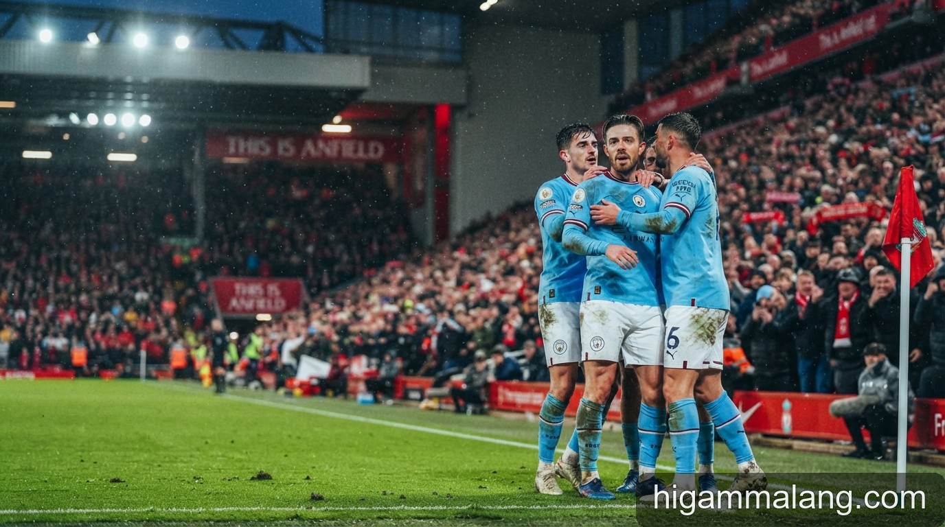 Man City hủy diệt Liverpool 3-0 tại Anfield: Lời khẳng định đanh thép cho ngôi vương
